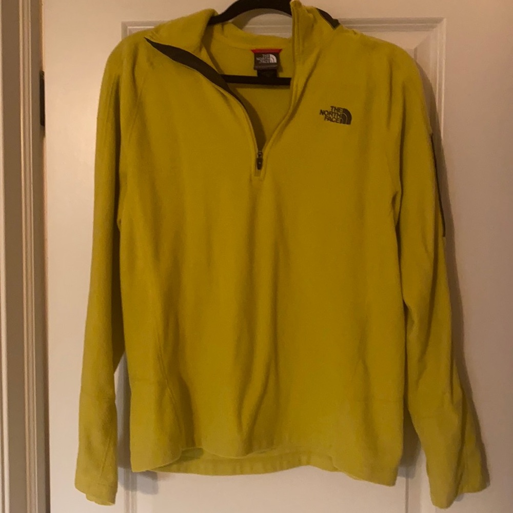 The North Face Yellow Sweatshirt